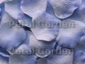Light Blue Silk Rose Petals
