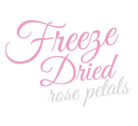 Freeze Dried Rose Petals