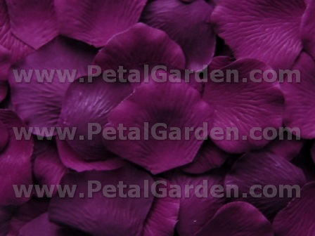 Concord silk rose petals