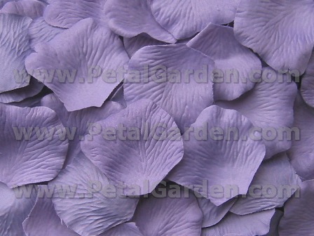 Hyacinth silk rose petals